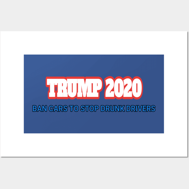 Trump 2020 Wall Art by MassacreMasks